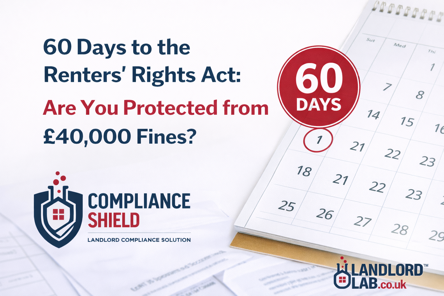 60 Days to the Renters’ Rights Act: Are You Protected from £40,000 Fines