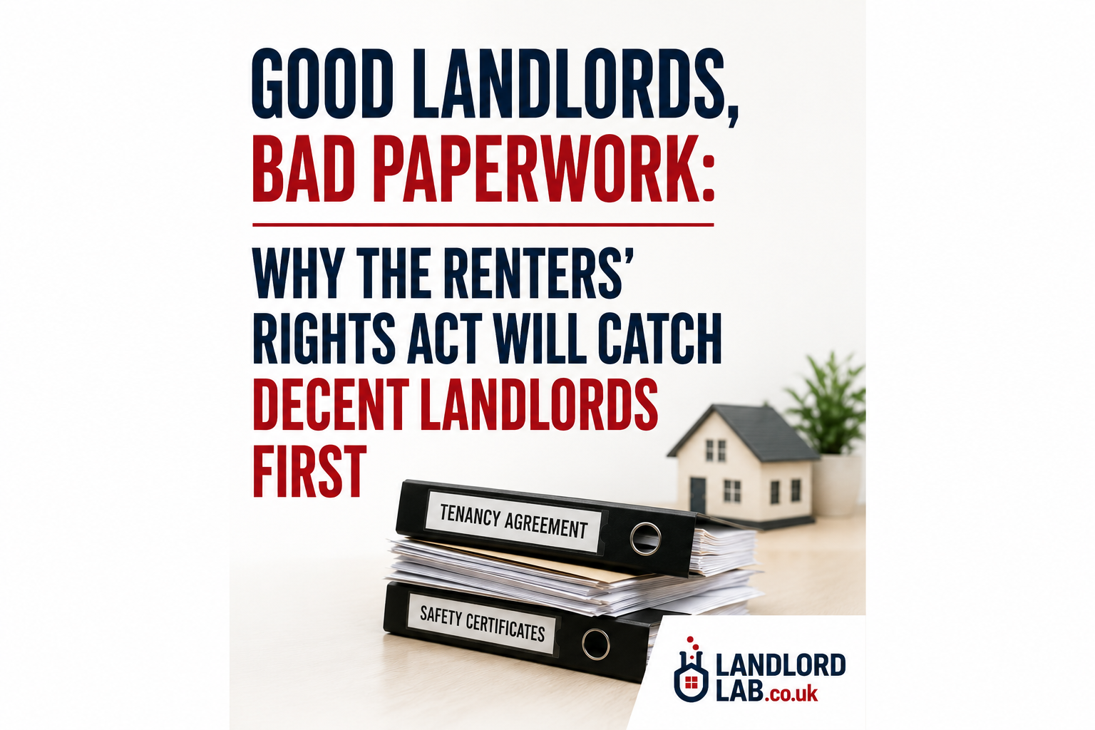 Good landlords, bad paperwork: why the Renters’ Rights Act will catch decent landlords first